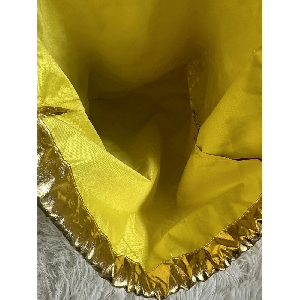 JoJo Siwa Drawstring Bag Gold Limited Edition #64‎ SO LUCKY Bows and Bags Sport
